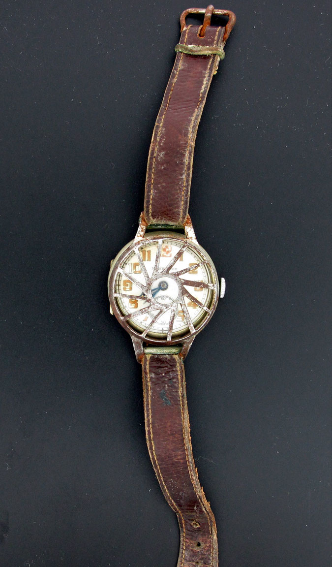 image of Louis Zitzmann's wristwatch